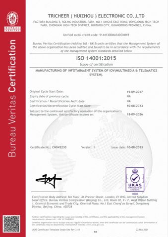 Certificates03 certificate of Wuhan Incar Technology Co., Ltd. – certificate photo, supplier certificates section