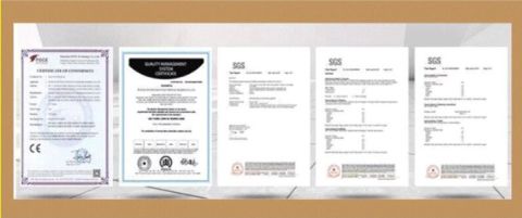 Certificate certificate from Fujian Yidai Premiums Mfg Co., Ltd.