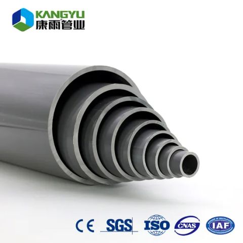 PVC Plastic Pipes & Tubes for Water Supply Material PVC Package in Nude ...