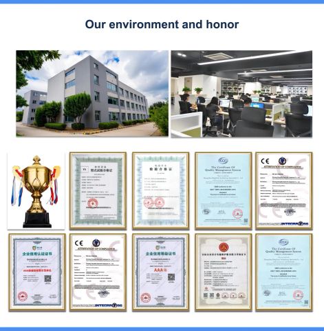 honor certificate from Zhengzhou KingPeak Technology Industrial Co., Ltd.