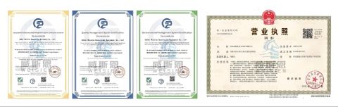 Certificate certificate from Hebei Weisien Equestrian Equipment Co., Ltd.