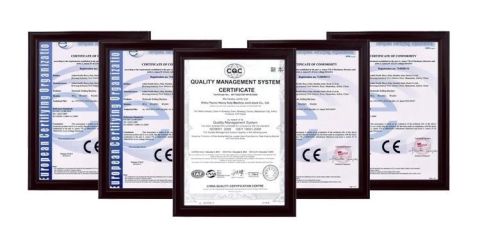 certificate certificate from Zibo hangyu Machinery Co., Ltd.