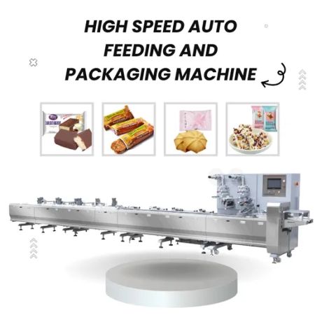 Automatic Chocolate Packing Machine Biscuits Packahing Machine Candy ...