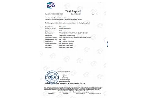 REACH certificate of Hangzhou Jiuzhong Technology Co., Ltd. – certificate photo, supplier certificates section