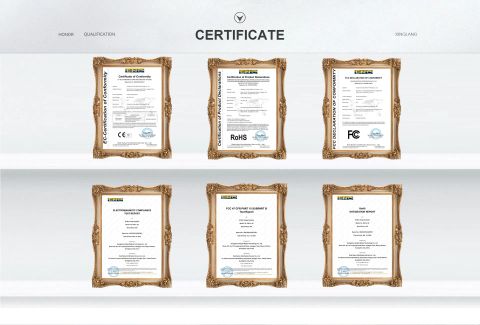 Certificate Collection certificate from Zhuzhou Xinglang International Trade Co., Ltd.