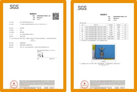 SGS certificate from Foshan Maxtolle Technology Co., Ltd.