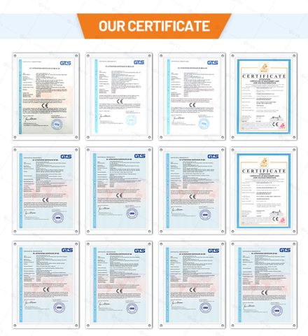 Certificates certificate from Henan Simplot Intelligent Technology Co., Ltd.