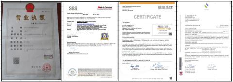Certificate certificate from Dongguan City Meizi Sports Products Co., Ltd.
