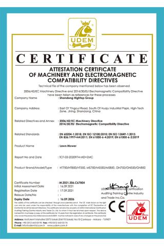 Our certificate certificate from Jinkung Industrial (Shandong) Corporation