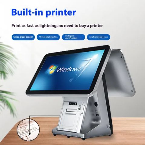 Windows 15.6-Inch Full Touch Screen Cash Register Restaurant Terminal ...