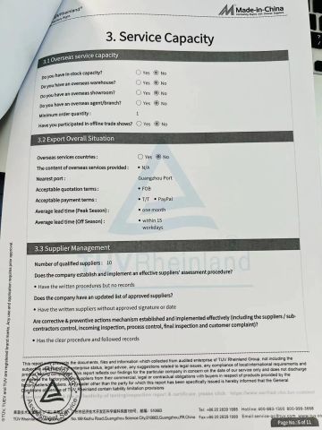 CE certificate from Guangzhou Shanghaojia Electronic Technology Co., Ltd