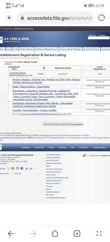FDA certificate from Hunan BKMAM International Trade Co., Ltd.