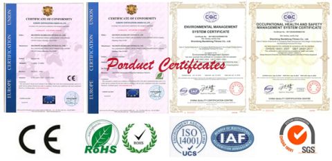 Product Certificates certificate from Shandong Baodelong Fitness Co., Ltd.