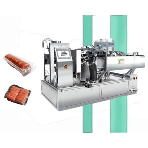 Automatic Big Size Pouch Rotary Noodle Food Rice Chicken Meat Rotary ...