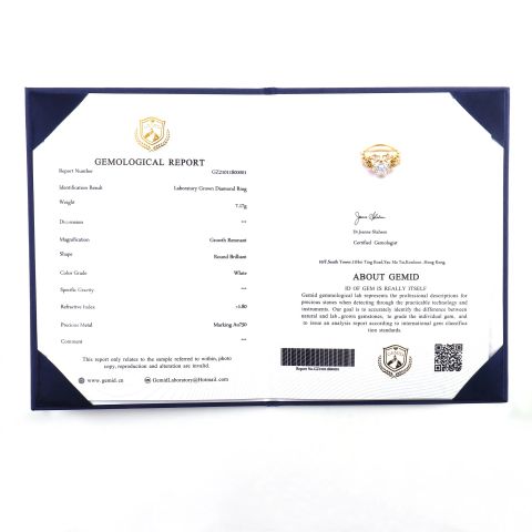 Jewelry Certificate certificate from Wuzhou Provence Jewelry Co., Ltd.
