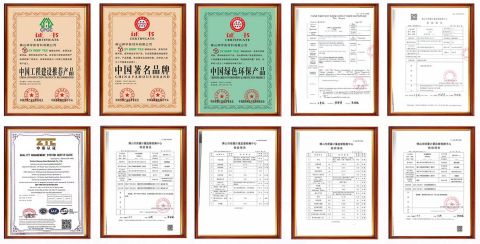 Certificate certificate from Foshan Uniko Building Materials Co., Ltd
