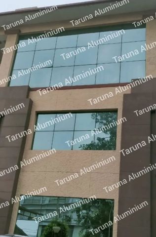 Exterior Facade Cladding, For Offices Glass Type Tempered Glass ...