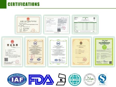 Certificates certificate from Allright GC (Jinan) Biotechnology Ltd.