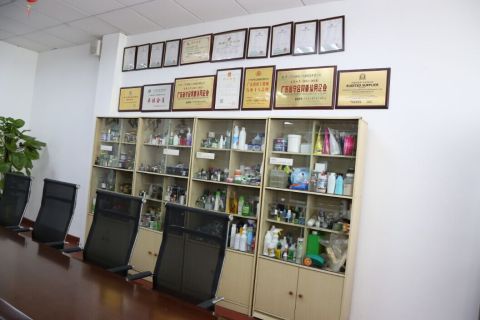 Certificates & Sample showcase certificate of Guangzhou Guanhe Light Industry Machinery Co., Ltd. – certificate photo, supplier certificates section