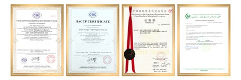 CERTIFICATES certificate from GUANGZHOU ROYAL QUEEN CO., LTD