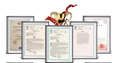 certificate certificate from Taizhou Yihong Import & Export Co., Ltd.