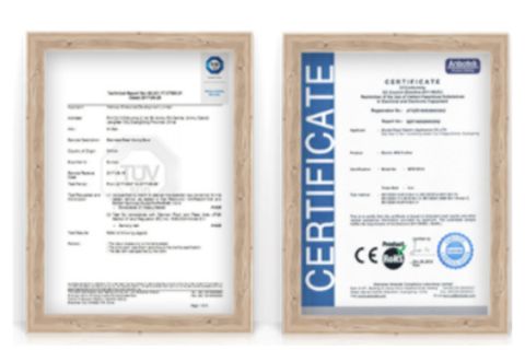 Certification certificate from Jiangmen Max Springs Metal Products Co., Ltd