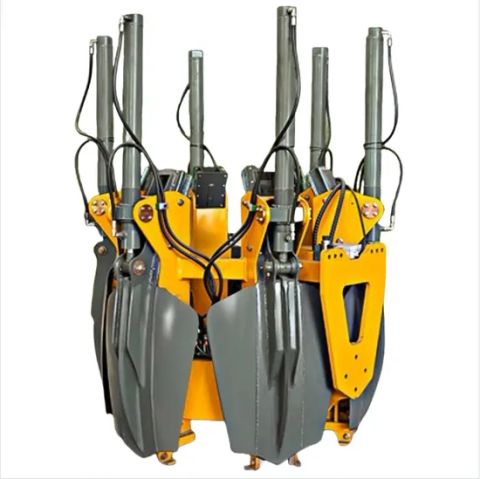 Fully Automatic Tree Spade Transplanter Machine Excavator Tree Shovel ...