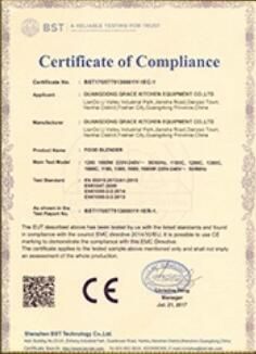 CERTIFICATE certificate from Shandong Ecoice Refrigeration Co., Ltd.