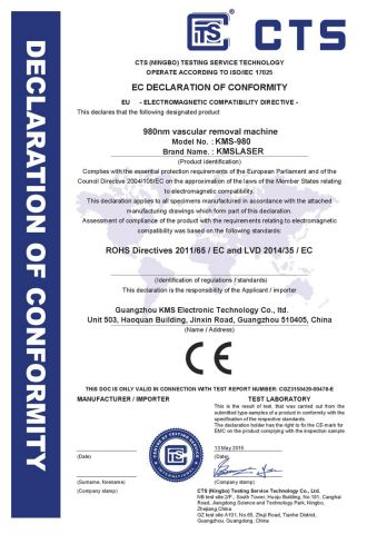 CE certificate from Guangzhou Newbelle Technology Co., Ltd.
