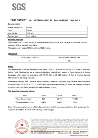 SGS certificate from Suzhou Nuomis High Performance Materials Co., Ltd.
