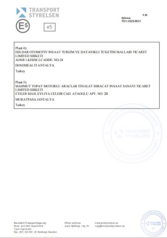 E5 certificate from Shandong Yueyi Import and Export Trading Co., Ltd.