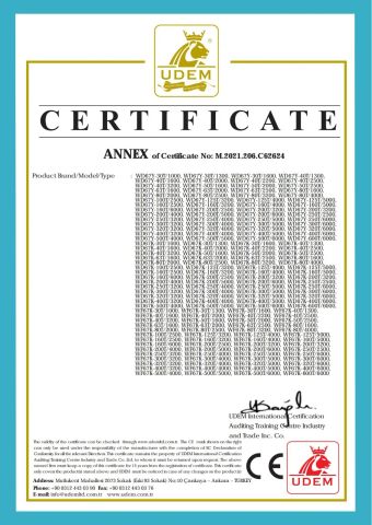ATIESTATIONCERTFICATE of MACHINERY ANDLOW VOLTAGE DIRECTIVES certificate from Nanjing Rongwin Machinery Technology Co., Ltd.
