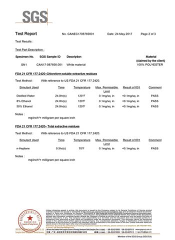 SGS certificate from Hebei Meshtech Technology Co.,LTD