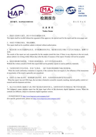 Our certificates certificate from Pingxiang Yoken Import & Export Trading Co., Ltd.