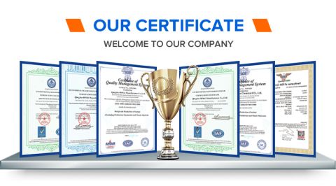 Certificates certificate from Botou Kefa Roll Forming Machine Co., Ltd.