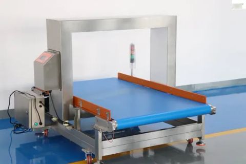 Machine Side Rejection Box Industrial Conveyor Belt Tunnel Rejection Function Food Box Carton ...