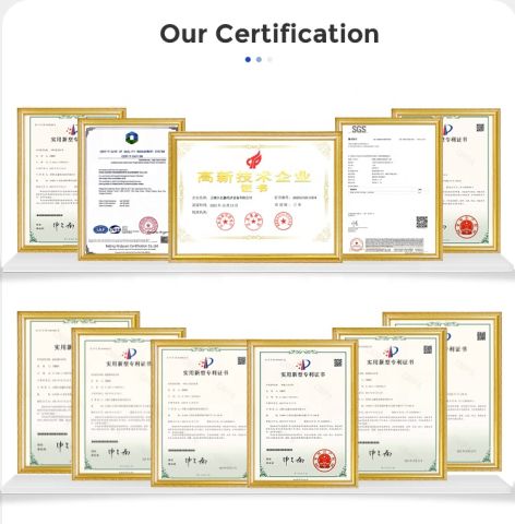 Our Certificate certificate from Wuxi Kueisn Transmission Equipment Co., Ltd.