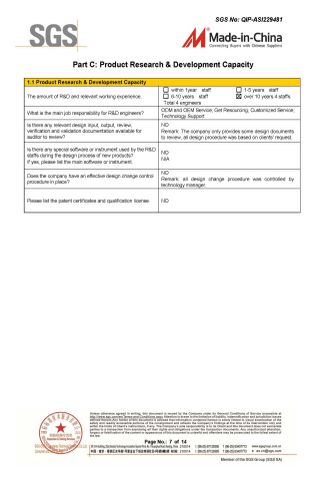 SGS certificate-7 certificate from Shiyan Yilianda Industry And Trade Co., Ltd.