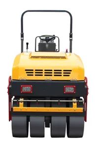 High-Performance 3-Ton Road Roller Compactor for Construction Sites ...