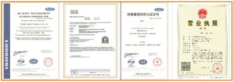 certificates certificate from Changzhou Yamar Equipment Co., Ltd.