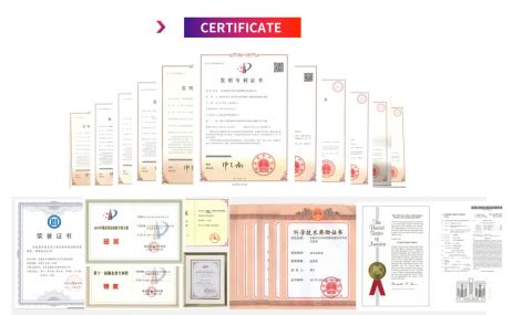 Certification certificate from Wuhan Guide Infrared Co., Ltd.