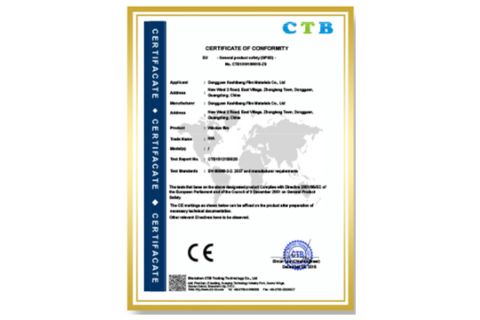 certificate 9 certificate from Guangzhou Richangjing Optoelectronic Co., Ltd.