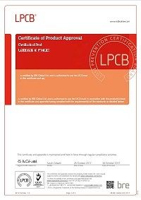 LPCB certificate of Nanjing Jiayi Fire Technology Co., Ltd – certificate photo, supplier certificates section