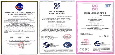 ISO certificate from Beijing Maxborn Tech Co., Ltd.