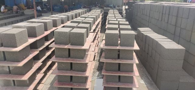 Cuboidal Solid Concrete Block, 4",6" & 8" Design Solid Shape Cuboidal Block Type Solid Size 4", 6" & 8" Weight 15 - 38 - Image 4