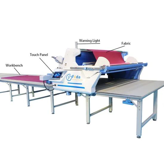 FUDA Automatic Fabric Cutting Machine with One Way and Zigzag Spreading Functions - Image 2