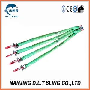Combination Lifting Webbing Sling with Eye-Eye Shape Flat Origin China Model NO. 2Ton W.L.L(Kg) 2000 HS Code 56090000 Standard - Image 2