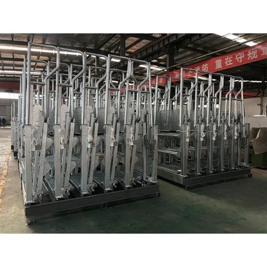 3 Steps Folding Stairs for Machinery Top Maintenance - Image 6