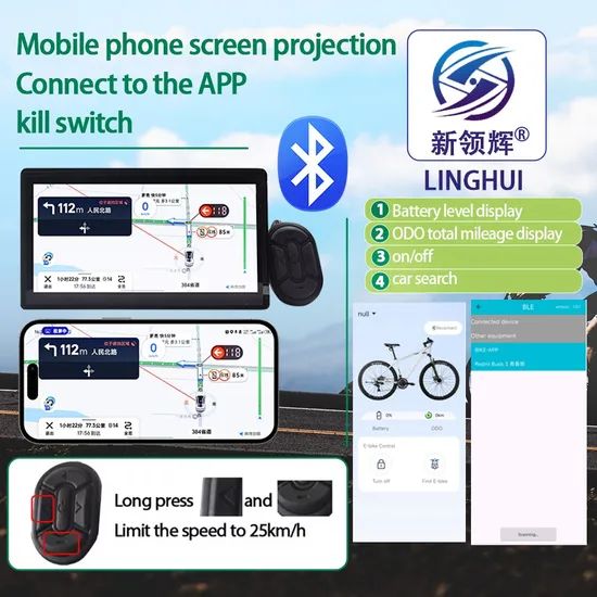 Bike Conversion Kit with Ebike Screen Projection Navigation for Bicycle Computer Accessories - Image 3