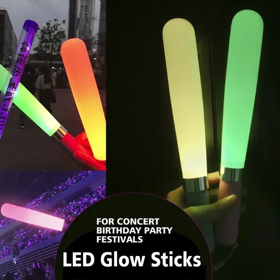 LED Glow Sticks Flashlights for Bulk Party Concert - Image 4